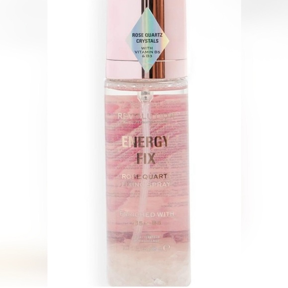 Revolution Energy Fix Rose Quartz Fixing Spray | 2.8 fl oz / 85 mL | NEW - Picture 2 of 4